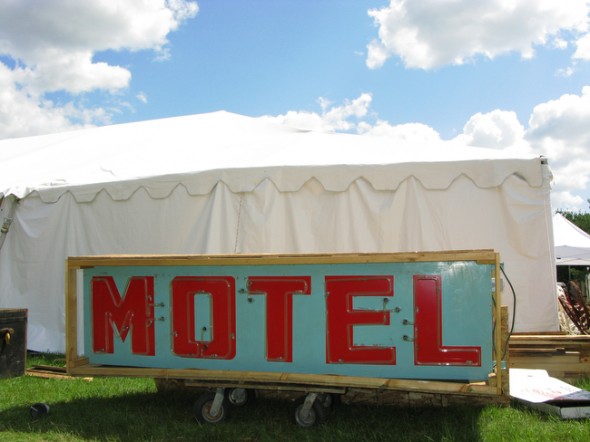 Brimfield, MA flea market, 2009